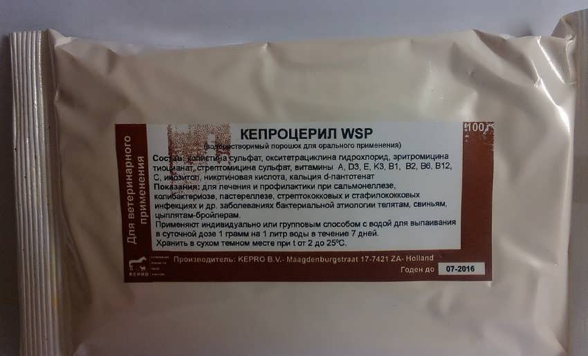 Описание препарата Кепроцерил